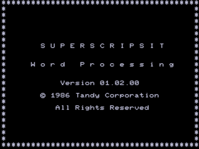 Screen shot